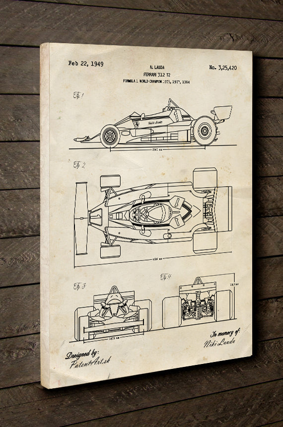 FERRARI 312T2 - Niki Lauda