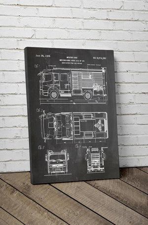 hasicske_auto_hasic_svetle_pre_hasica_darcek_patent_obraz_obrazy_na_stenu_plátne_plátno